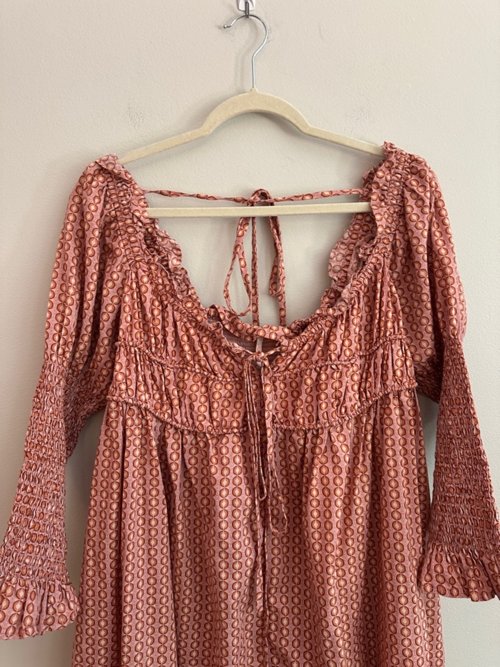 Free People Star Dip Mini Dress - Glass Roses Combo - Picture 9 of 12